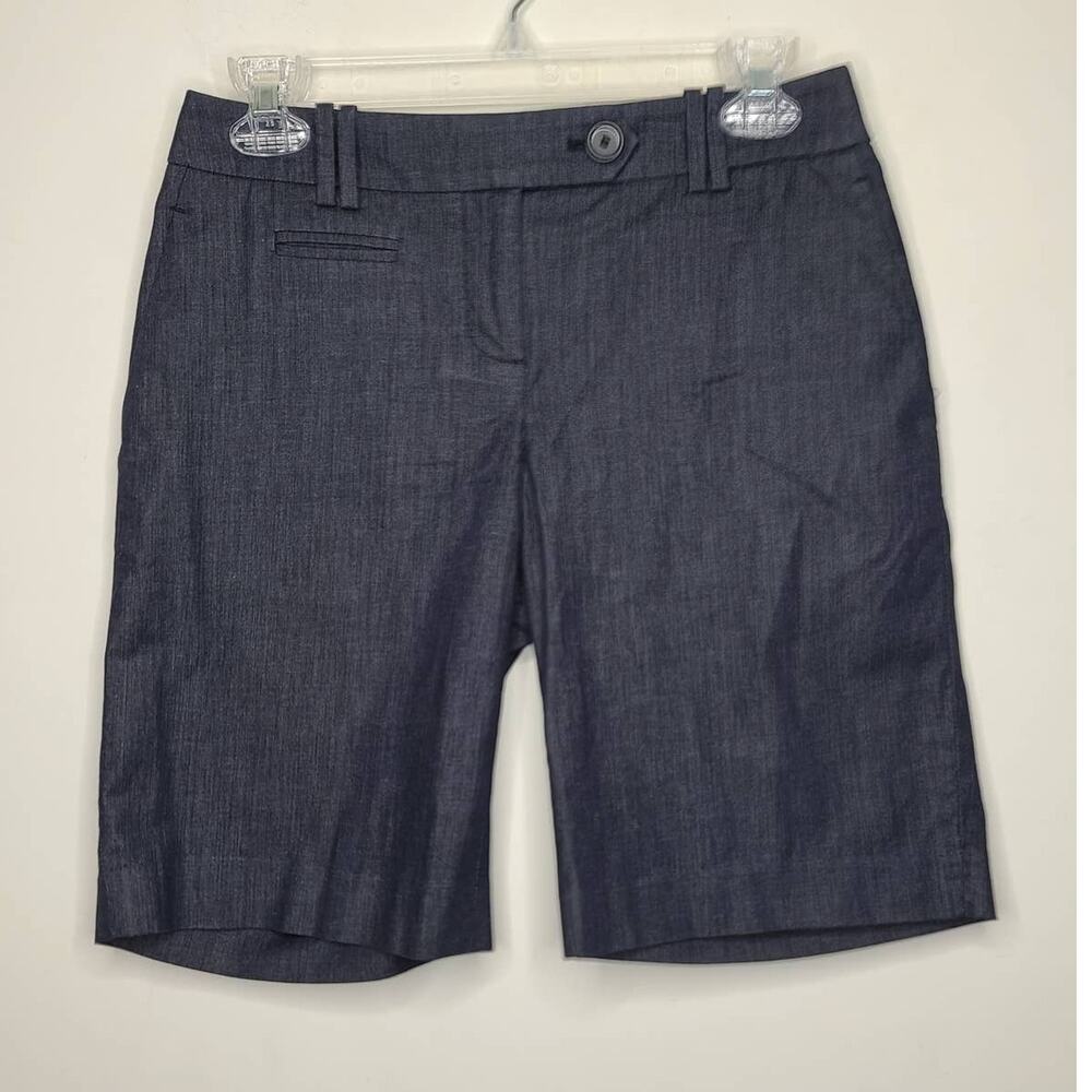 Ann Taylor LOFT blue Julie shorts - 0